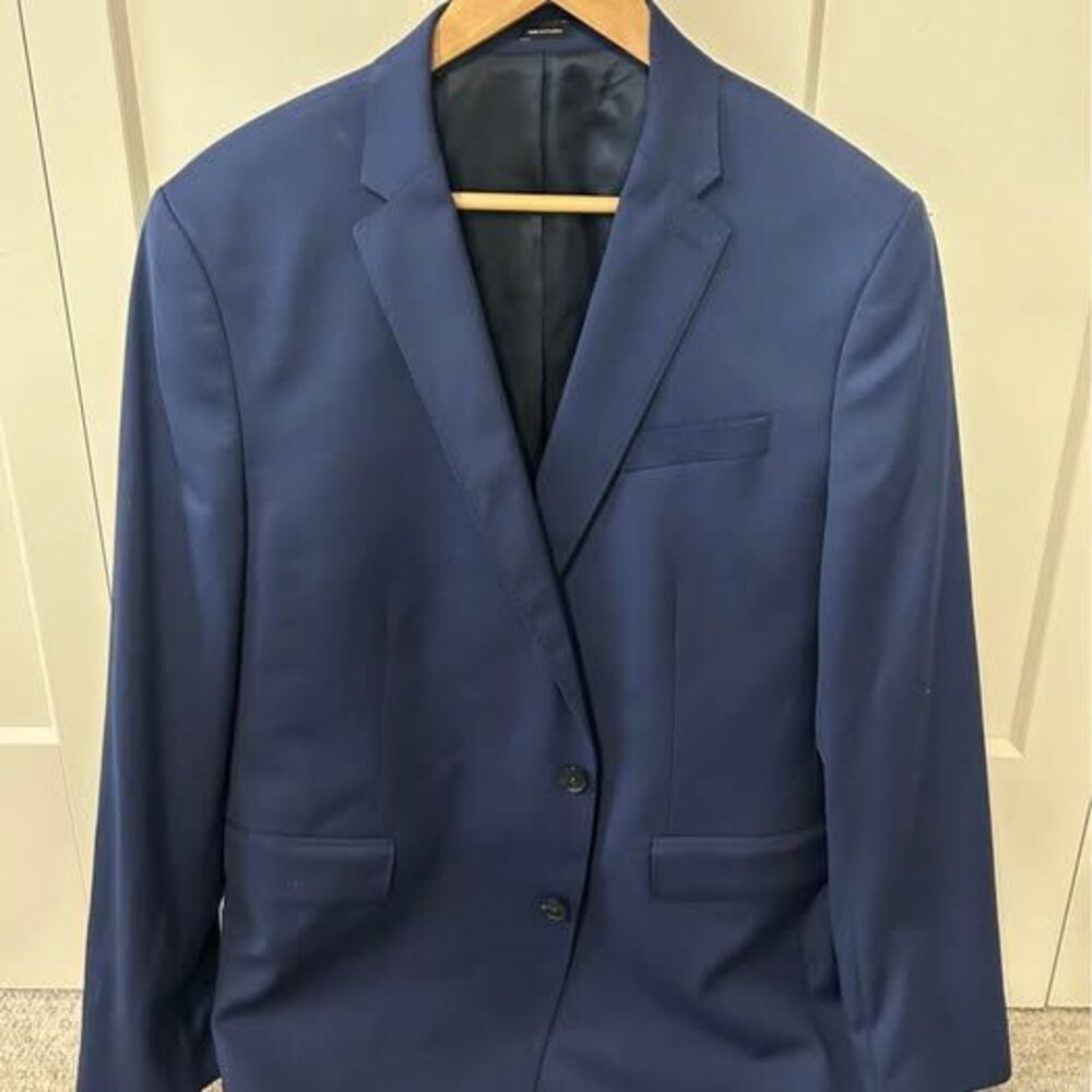 J Ferrar blue suit sport Coat jacket